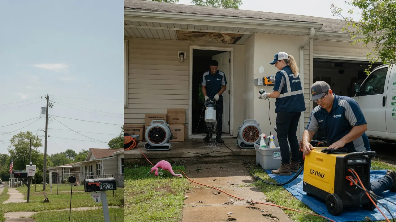 Storm Damage Water Removal in Winstonville, MS near me